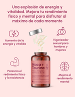 Pack Vigor y energía: Maca + Taurina y Magnesio - 4 Complex