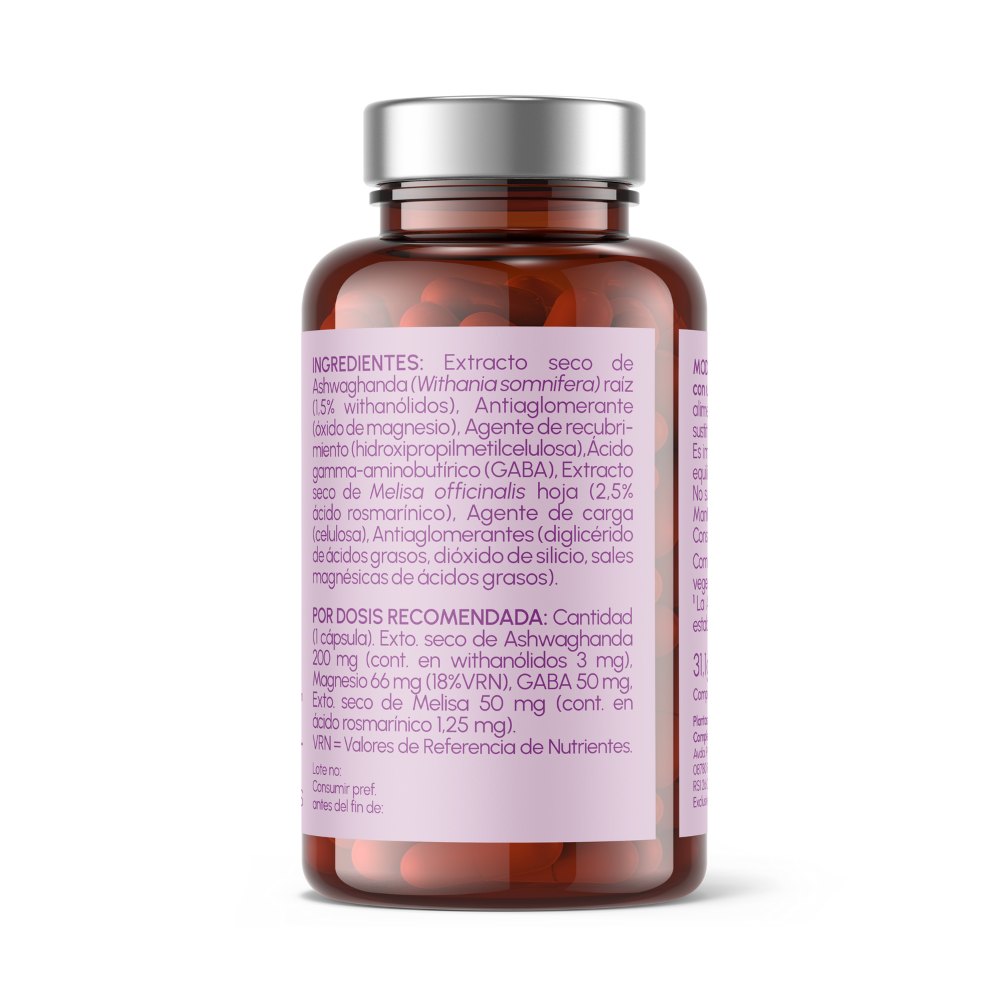 Pack 2 Keep Calm - Ashwagandha + Magnesio, Melisa y Gaba
