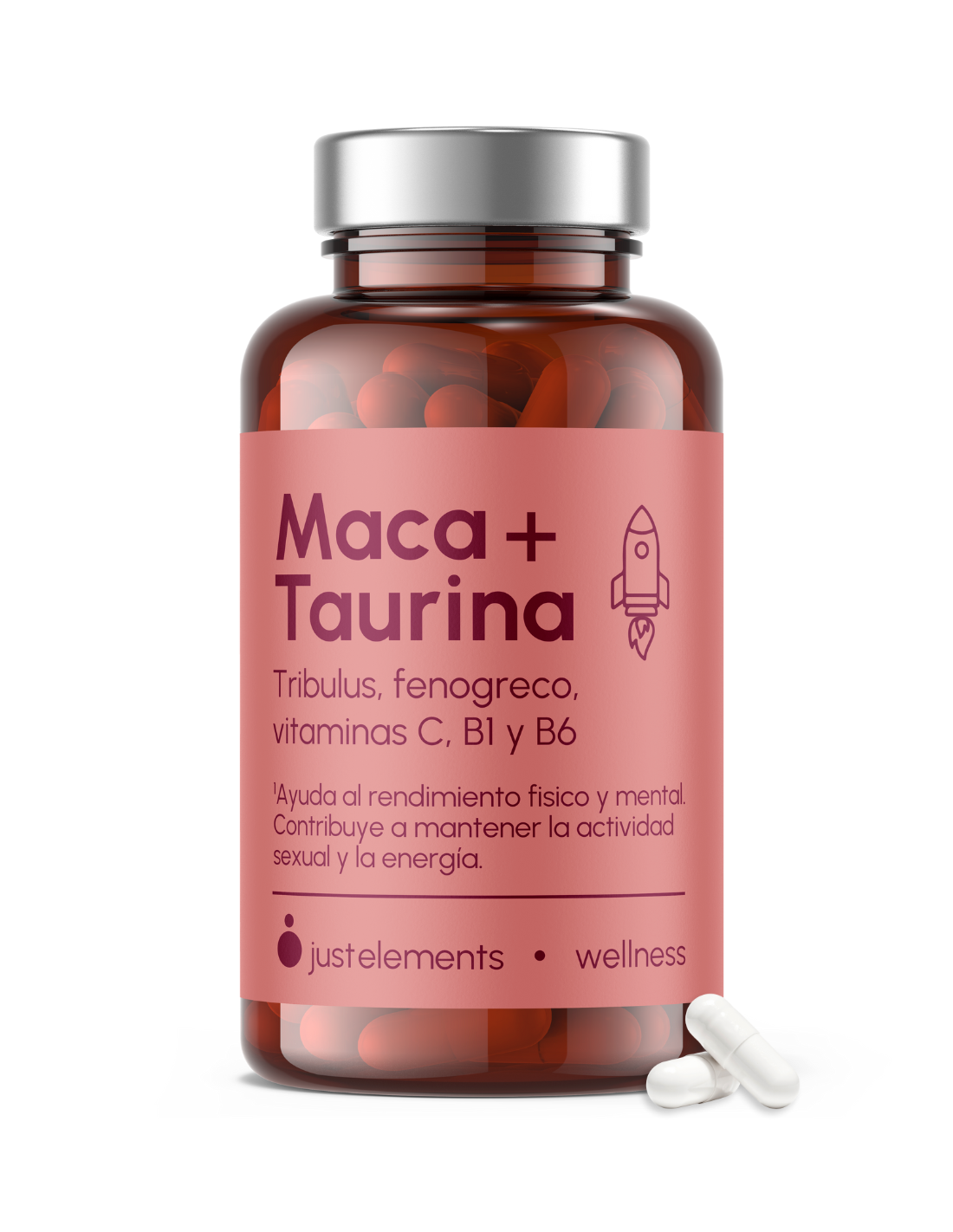 Pack Vigor y energía: Maca + Taurina y Magnesio - 4 Complex