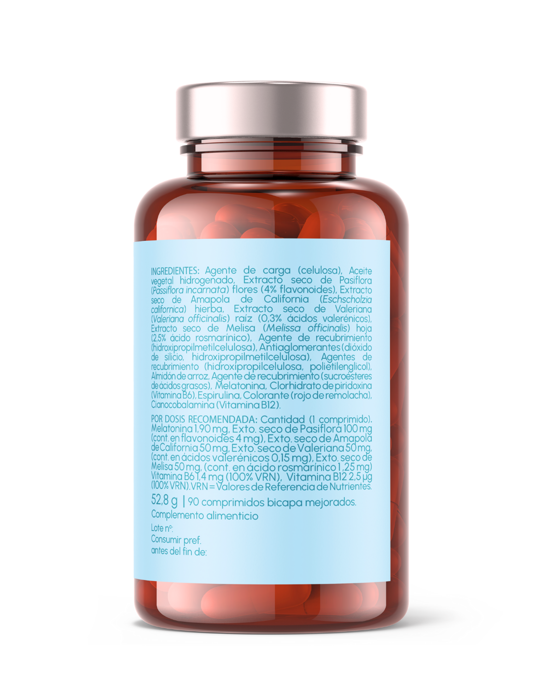 Pack 2 Regular Sleep - Melatonina bicapa de alta concentración 1,9 mg