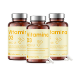 Pack 3 Vitamina D3 4000 UI de Just Elements Wellness
