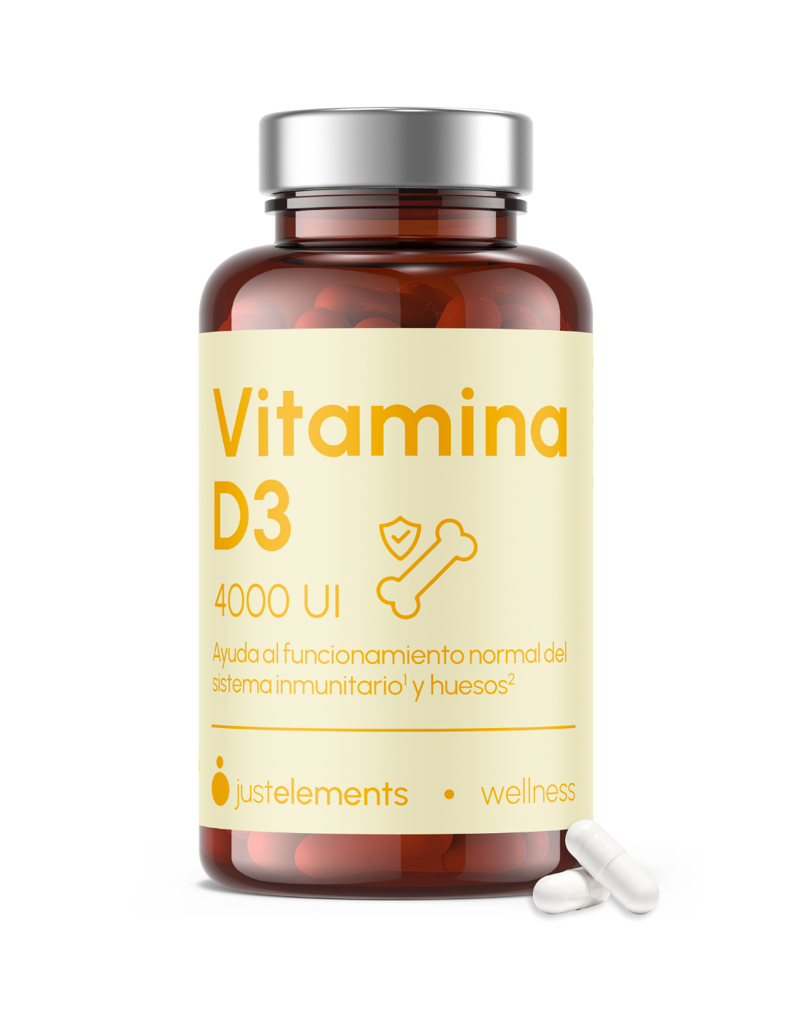 Vitamina D3 4000 UI - Refuerza tus huesos, defensas y articulaciones