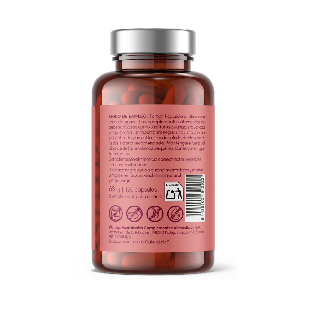 Pack 2 Maca y Taurina - Mejora tu rendimiento físico y sexual