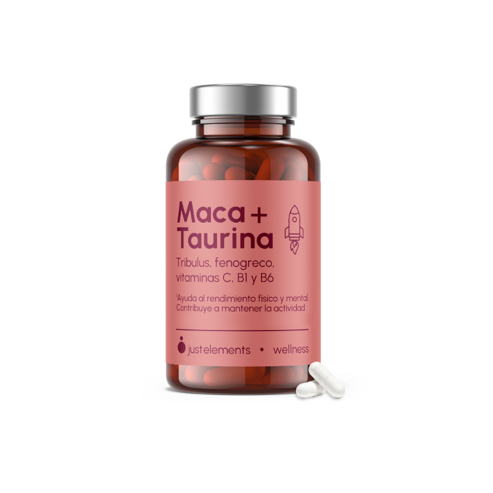 Pack Vigor y energía: Maca + Taurina y Magnesio - 4 Complex