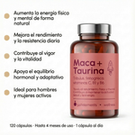 Pack 2 Maca y Taurina - Mejora tu rendimiento físico y sexual